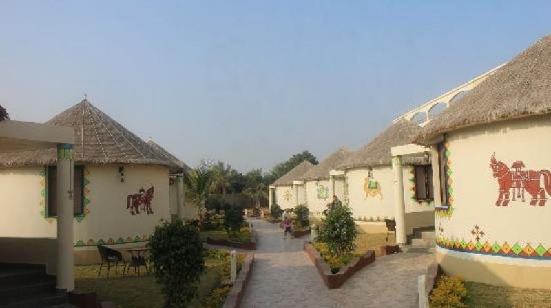 Seven Sky Clarks Exotica Hotel Bhuj Exterior foto